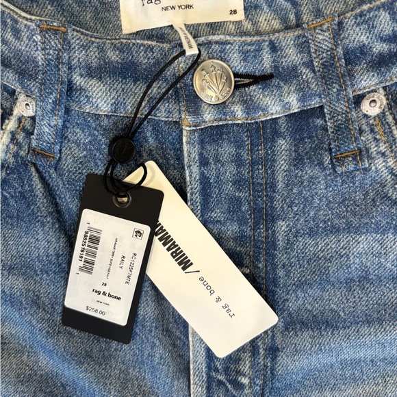 RAG & BONE Miramar Sofie Wide-Leg Pants RAILY NWT *FLAWED SWEAT PANT JEANS 28 - Picture 13 of 13